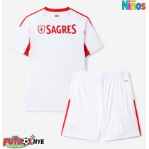Camiseta Benfica Tercera Equipación para niños 2025-26 manga corta (+ pantalones cortos)